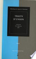 Traits d'union