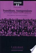 Transitions, transgressions dans l'iconographie hispanique contemporaine