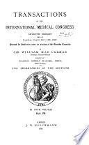 Translations of the International Medical Congress, Seventh Session, Held in London, August 2d to 9th, 1881