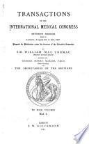 Translations of the International Medical Congress, Seventh Session, Held in London, August 2d to 9th, 1881
