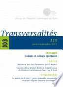 Transversalités, No 115, Juillet-sept