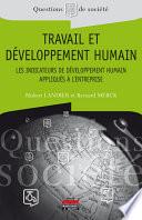 Travail et développement humain