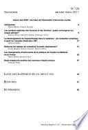 Travail et emploi