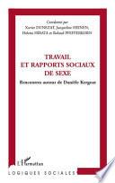Travail et rapports sociaux de sexe