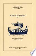 Travaux de Diachronie 3