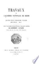 Travaux de l'Académie nationale de Reims