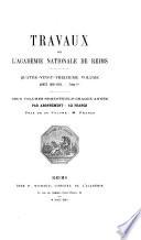 Travaux de l'Académie nationale de Reims