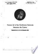 Travaux de la 1ère Conférence nationale statutaire des cadres