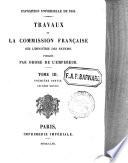 Travaux de la commission française sur l'industrie des nations