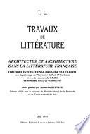 Travaux de littérature