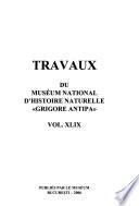 Travaux du Muséum d'histoire naturelle Grigore Antipa