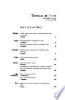 Travaux et jours