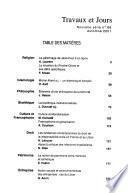 Travaux et jours