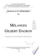 Travaux et mémoires