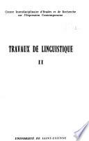 Travaux