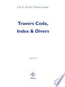 Travers, Coda, Index et divers