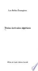 Treize écrivains algériens
