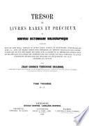 Trésor de livres rares et precieux