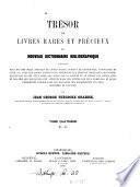 Trésor de livres rares et précieux