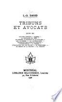 Tribuns et avocats