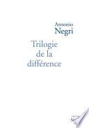 Trilogie de la différence