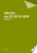 Triplicata, suivi des vies en abyme