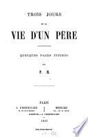 Trois Jours de la vie d'un père