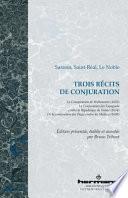 Trois récits de conjuration