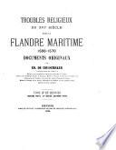 Troubles religieux du XVIe siècle dans la Flandre maritime