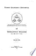 Tyler's Quarterly Historical and Genealogical Magazine