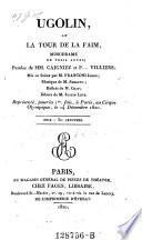 Ugolin, ou la tour de la faim, mimodrame en 3 actes