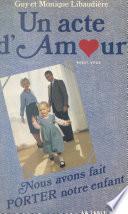 Un acte d'amour