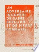 Un adversaire inconnu de saint Bernard et de Pierre Lombard