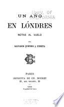 Un año en Lóndres