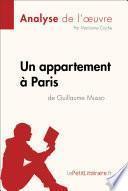 Un Appartement à Paris de Guillaume Musso (Analyse de L'oeuvre)