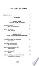 Un autre régard sur le developpement en Afrique