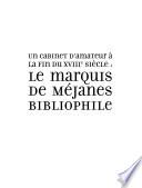 Un cabinet d'amateur à la fin du XVIIIe siècle