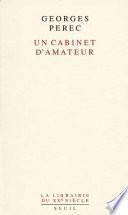Un cabinet d'amateur