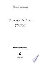 Un certain Da Ponte