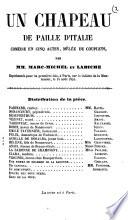 Un chapeau de paille d'Italie