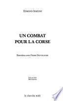 Un combat pour la Corse