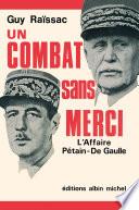 Un combat sans merci