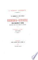 Un comédien au XIXe siècle, Frédérick-Lemaître