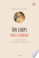 Un corps pour se donner