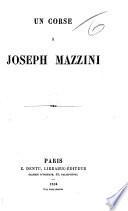 Un Corse à Joseph Mazzini