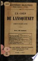 Un coup de Lansquenet
