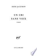 Un cri sans voix