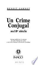 Un crime conjugal au 18e siècle