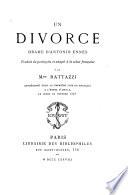 Un divorce