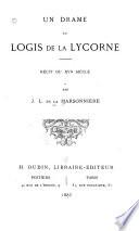 Un drame au logis de la Lycorne